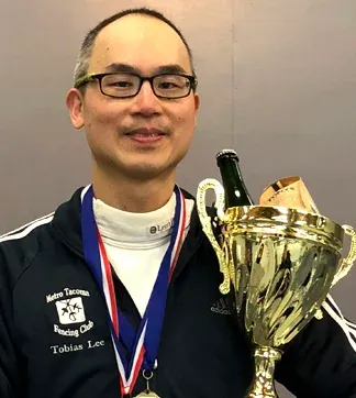 Coach Tobias Lee, Metro Tacoma Fencing Club